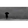 Femme au parapluie © Max Parisot du Lyaumont