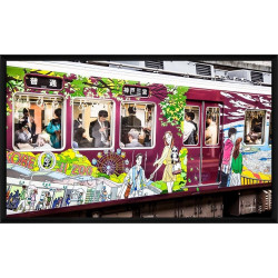 Hankyu line, Kobe © Nadia Missoum