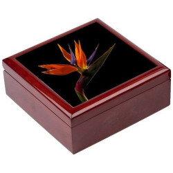 Boîte à bijoux Fleur africaine