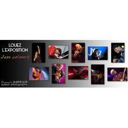 Location exposition Jazz colours © Francis Barrier