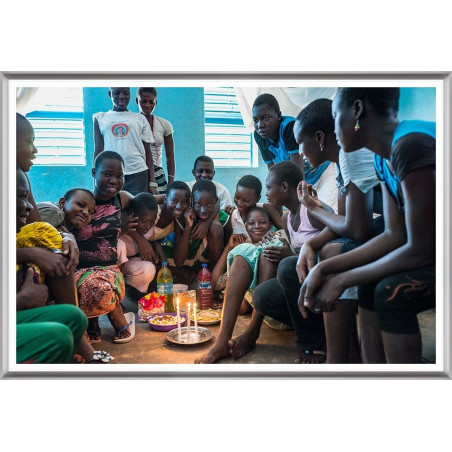 Location exposition Pogbi (La scolarisation des filles au Burkina Faso) © Christian Izorce