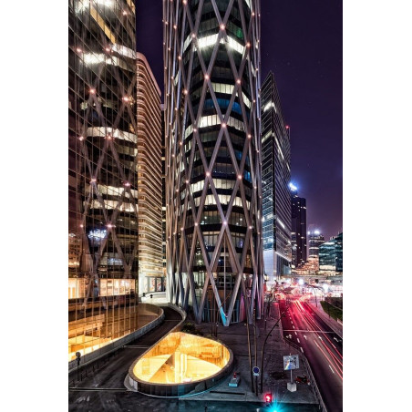 The city in the night © Fabrice Franqueza