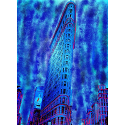 Blue Flatiron Building n°6