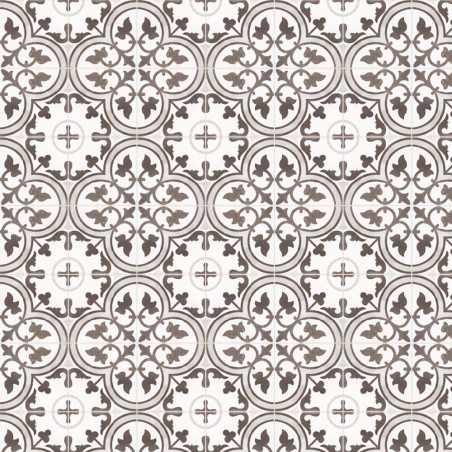 Carrelage sol mur piscine en grès cérame motif Broadway Grey