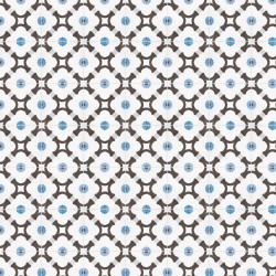 Carrelage sol mur piscine en grès cérame motif Henley Cold