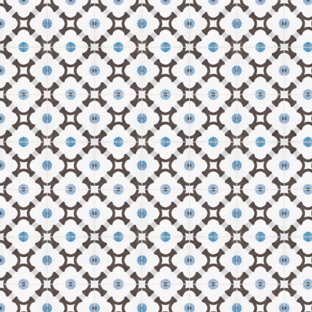 Carrelage sol mur piscine en grès cérame motif Henley Cold