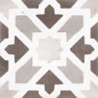 Carrelage sol mur piscine en grès cérame motif Kelsey Grey